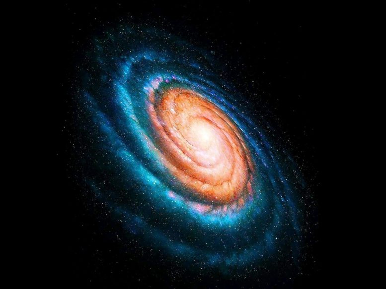Bella galassia a spirale