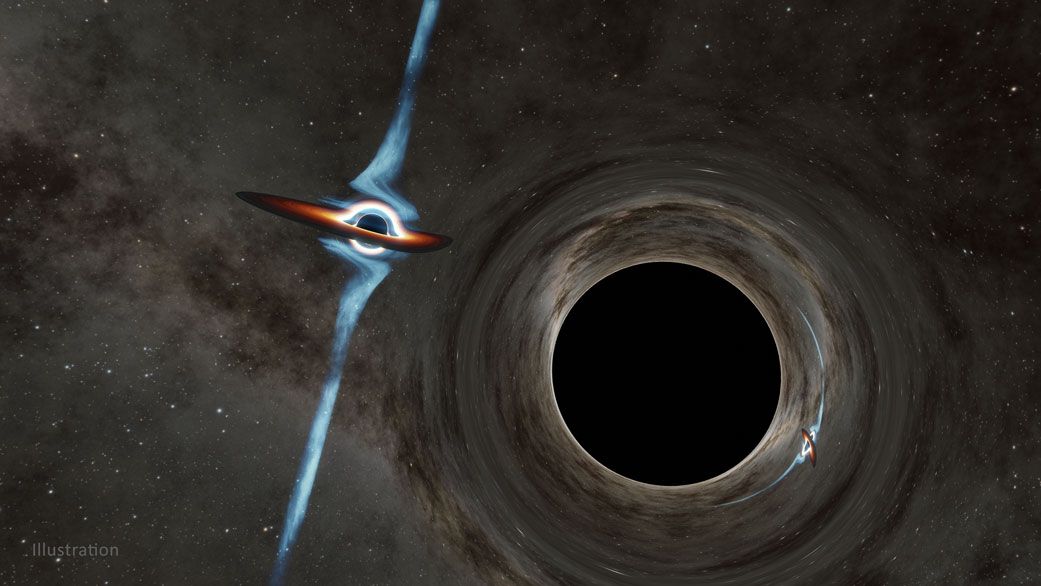 Due mostruosi buchi neri sono diretti verso una collisione che scuoterà il tessuto dello spaziotempo

