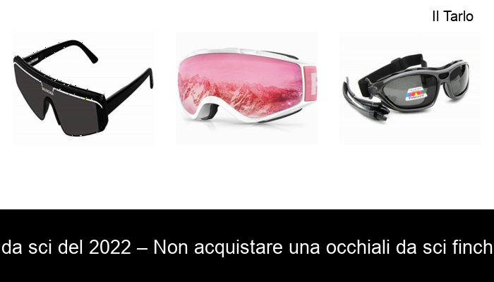 Motovan COLORE Occhiali da Sci Cross Country Da Sci Occhiali anti-nebbia occhiali Equitazione 