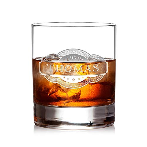 Smaier bicchiere da whisky 6 pezzi bicchiere senza piombo 300 ml bicchiere di cristallo per whisky cocktail o bicchiere da succo 