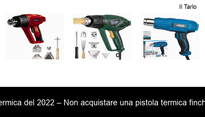 InLoveArts 1600w Pistole ad Aria Calda，20-600 ℃ Plastica Temperatura Controllata Saldatrice Professionale Pistola Termica con EU Plug 