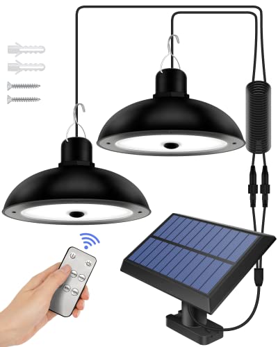 Telecomando Energia Solare Luce LED Appeso Shed Light Giardino IP44 250lm 