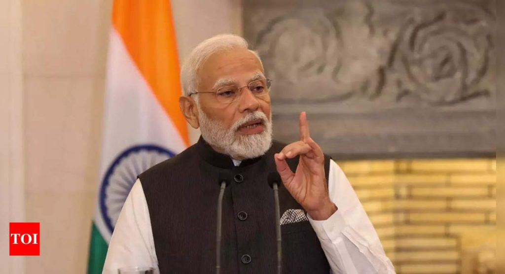 Nell'offerta di investimento, il primo ministro Narendra Modi invoca la "fiducia reciproca" e prende di mira la Cina |  Notizie dall'India