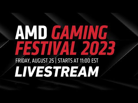 Live streaming del Game Festival di AMD alla gamescom 2023