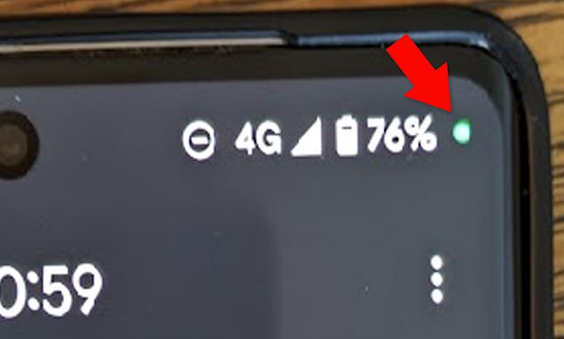Il punto verde che non dovresti mai ignorare sullo schermo del tuo dispositivo Android

