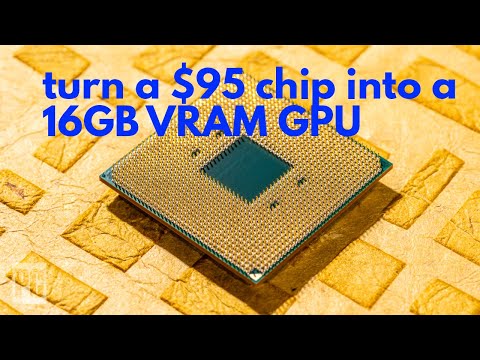 Democratizzazione dell'intelligenza artificiale: trasforma un chip da $ 95 in una GPU VRAM da 16 GB!  Supera la maggior parte delle GPU discrete