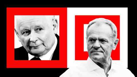 Jaroslaw Kaczynski, capo del PiS, e Donald Tusk, che guida la Piattaforma Civica, mantengono da tempo una posizione dura.