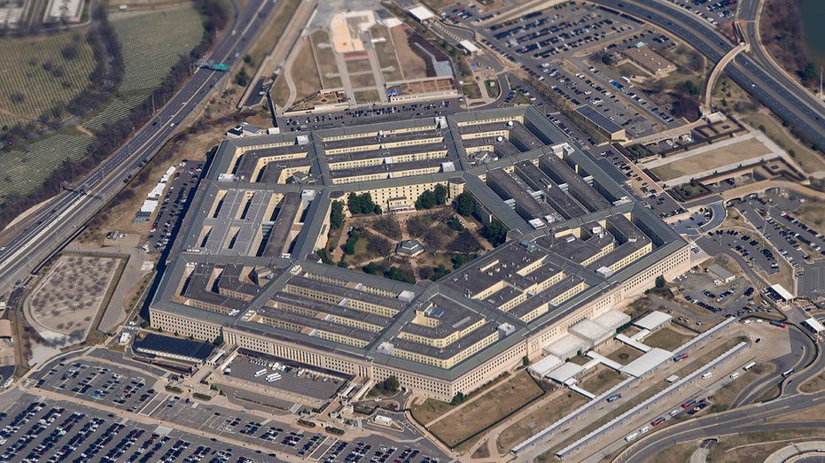 Una veduta aerea del Pentagono