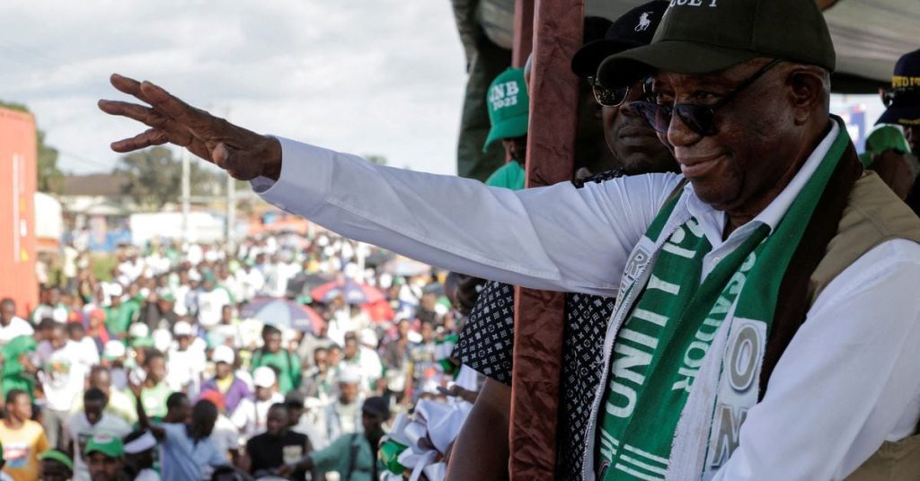 Il presidente liberiano George Weah ha ammesso la sconfitta alle elezioni a Joseph Bukai