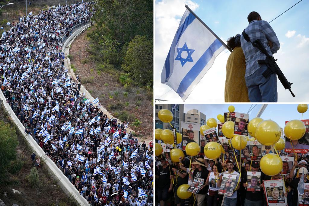 Netanyahu descrive i terroristi di Hamas come “uomini morti che camminano” mentre 30.000 persone marciano a Gerusalemme