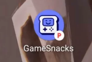 Icona di Google GameSnacks, con "S" Il badge indica che funziona solo stando in piedi. 