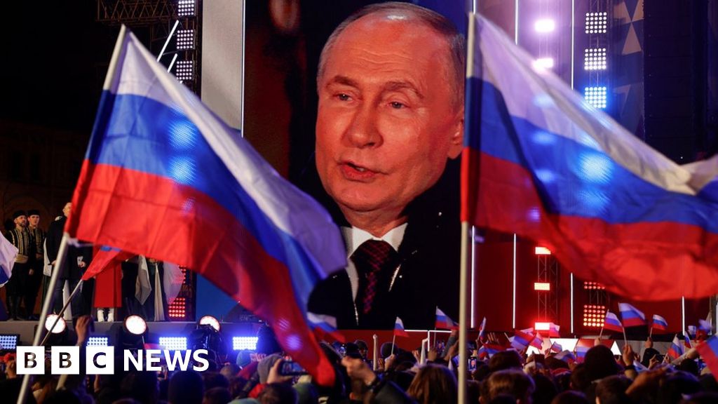 Elezioni russe: Putin elogia l'annessione illegale della Crimea dopo aver annunciato la sua vittoria elettorale