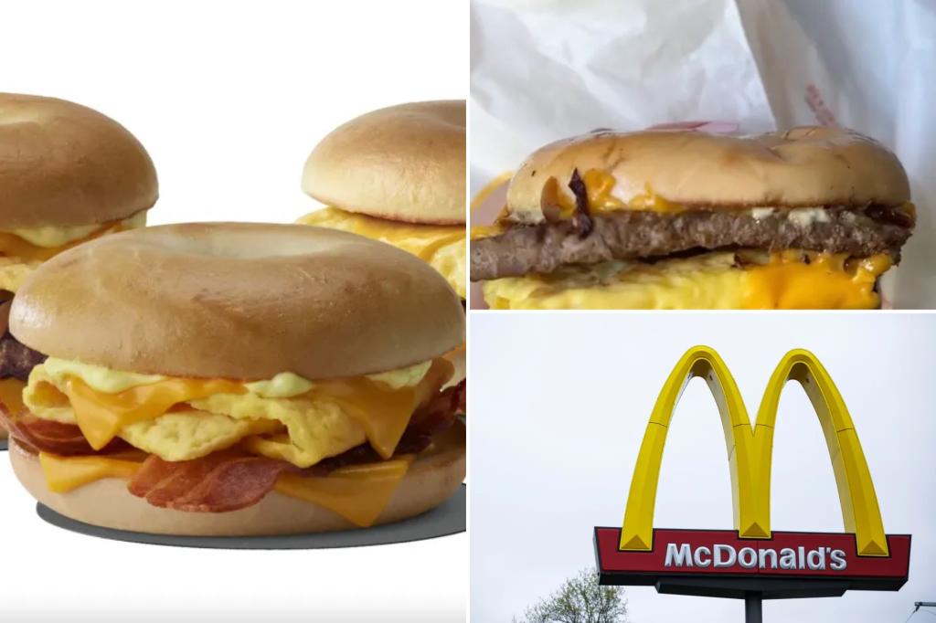 McDonald's sta riportando i bagel come alimento base per la colazione