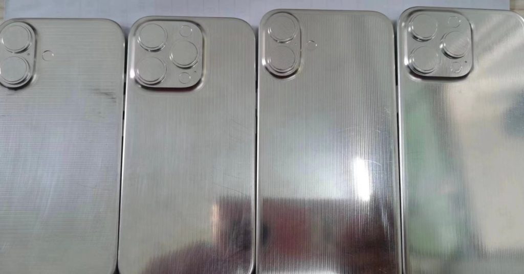 I design di iPhone 16 e iPhone 16 Pro sono evidenziati nelle immagini della nuova unità fantasma