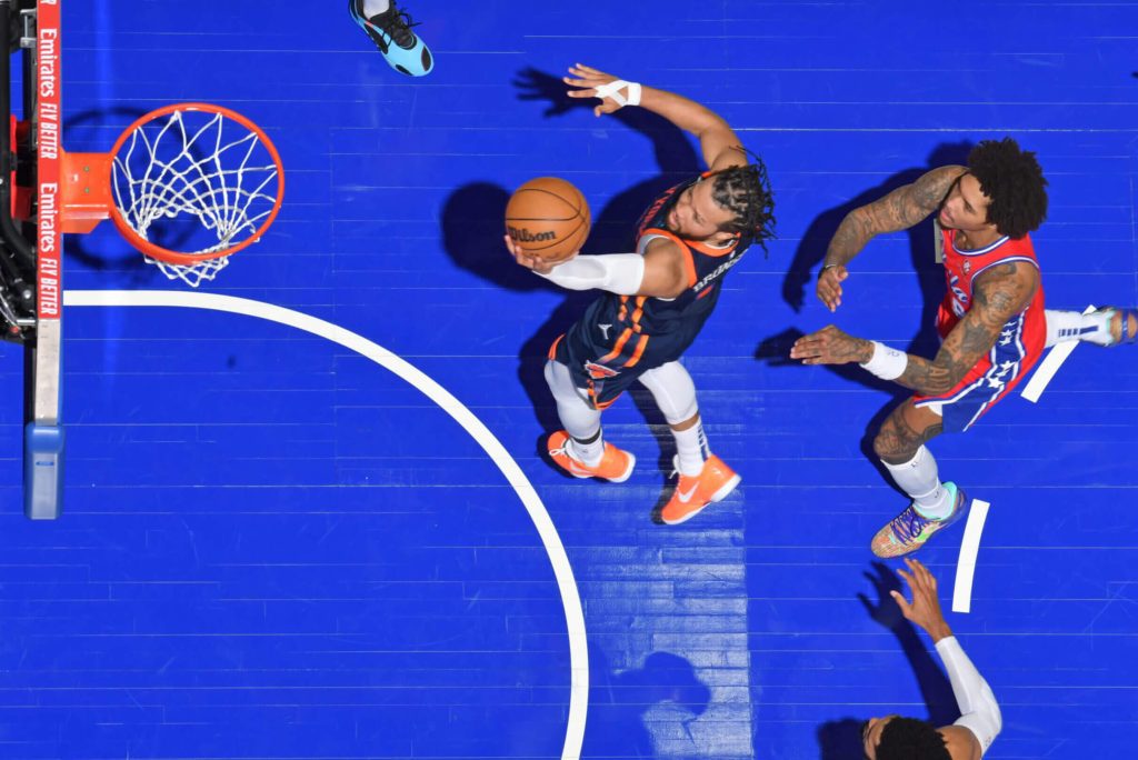 Jalen Brunson dei Knicks trova spazio, dribbla i difensori e segna: "Questa è la nostra spinta".