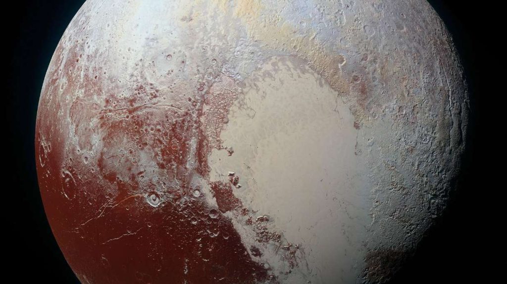 Plutone ha ottenuto un "capovolgimento" dopo la collisione con un corpo planetario