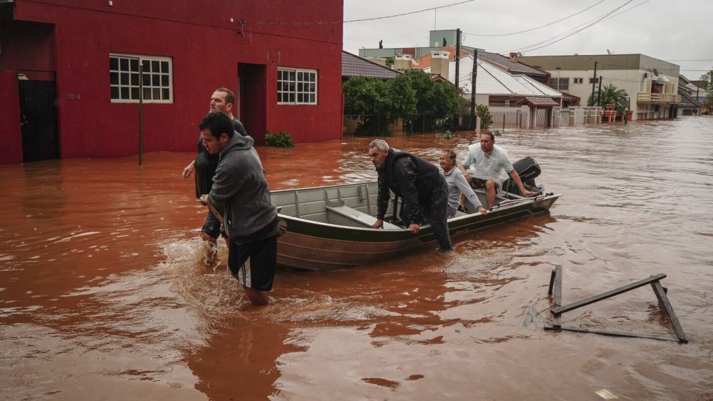 Il Brasile meridionale è stato esposto alle peggiori inondazioni degli ultimi 80 anni.  Morirono almeno 39 persone