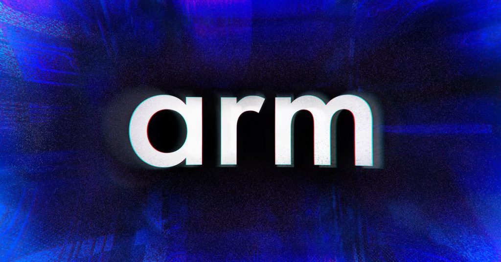 An image showing the Arm logo