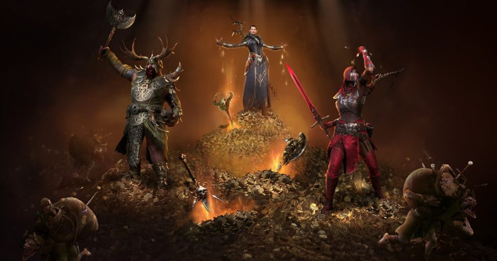 Diablo 4 celebra il suo primo anniversario regalandoti un "mucchio di goblin" di omaggi